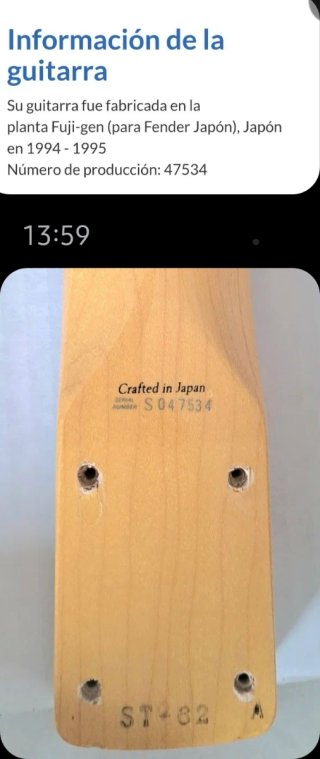 Fender Stratocaster japan