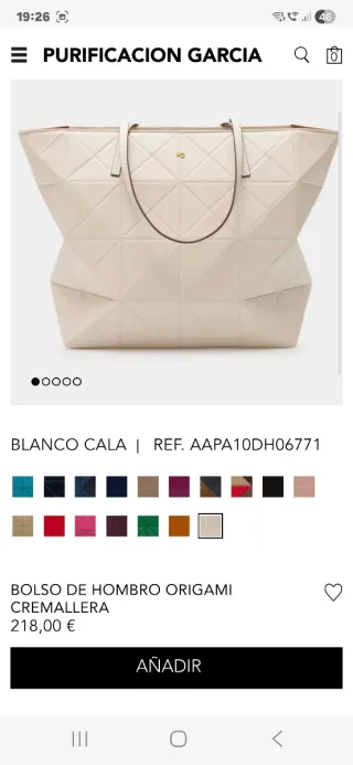 Bolso Purificación García Blanco