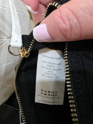 Bolso Purificación García Blanco
