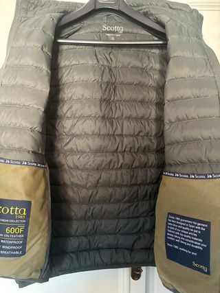 Chaleco acolchado Scotta verde oliva