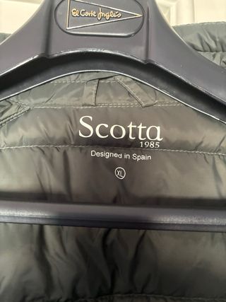 Chaleco acolchado Scotta verde oliva