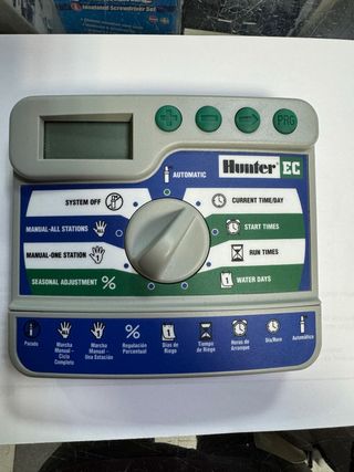 Programador de riego Hunter EC