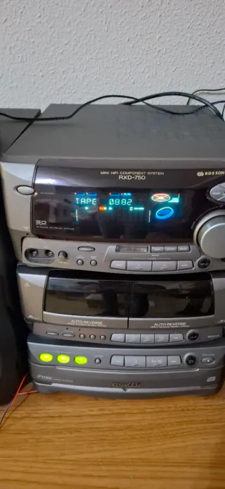 Cadena de música Kenwood RXD-750