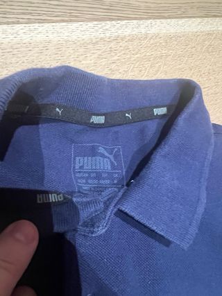Polo Puma Azul y Verde