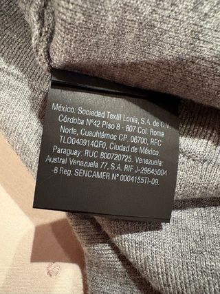 Jersey Purificación García nuevo sin estrenar