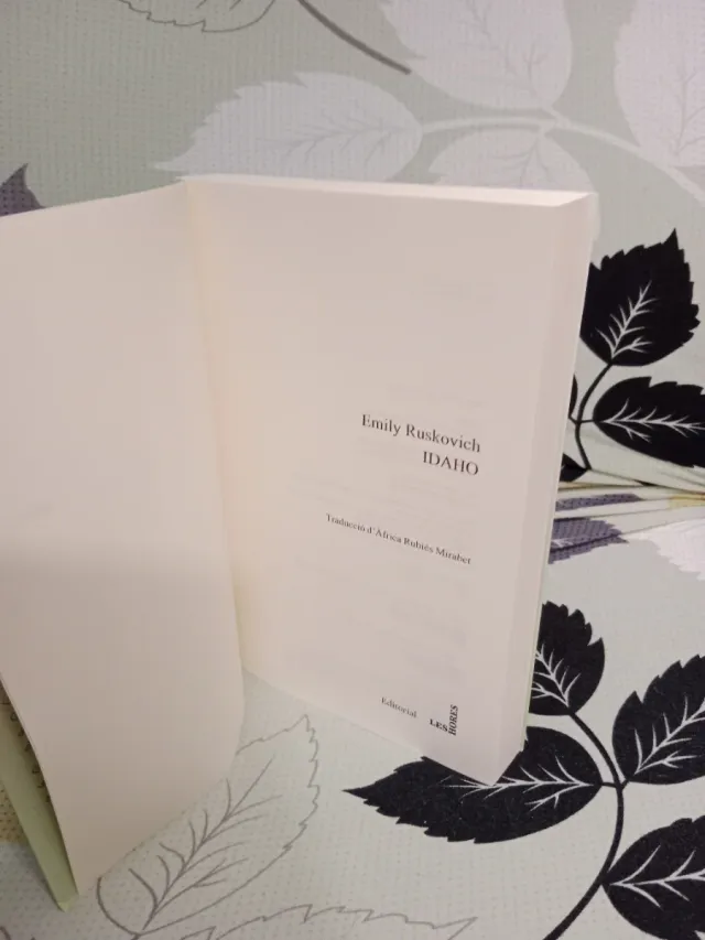 Idaho. Emily Ruskovich (Llegir en Català)