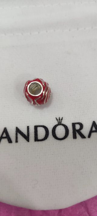 Pandora Charm Rosa florecida