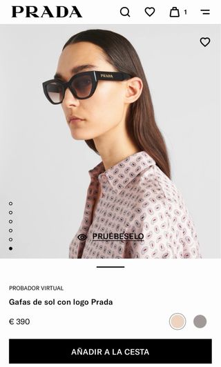 Gafas de Sol Prada Negras y Marrones