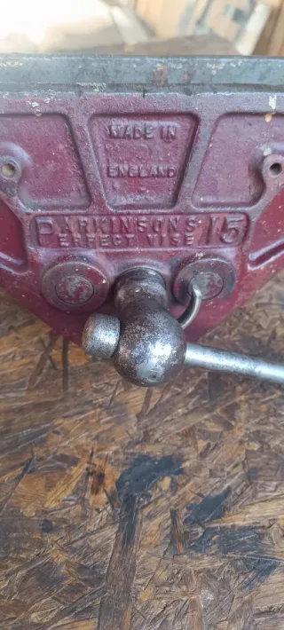 Tornillo de banco carpintero Parkinsons no15.