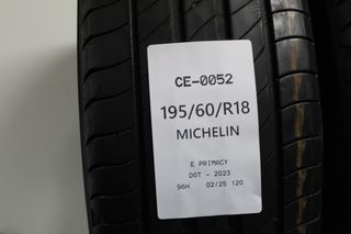 2 Pneumatici Michelin 195/60 R18 96H