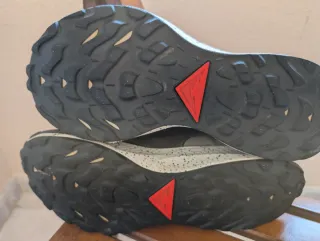 Zapatillas Nike Trail Pegasus Gris/Rojo