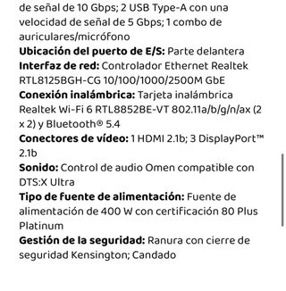 OMEN 16L Gaming Desktop TG03-0086ns