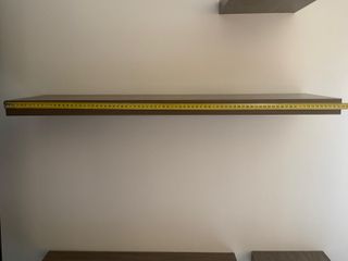 Estantería flotante madera Ikea