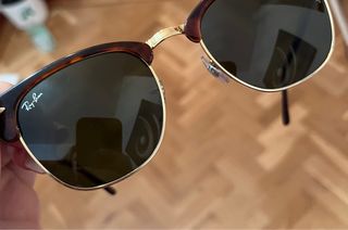 Gafas de sol Ray-Ban Clubmaster Marrones