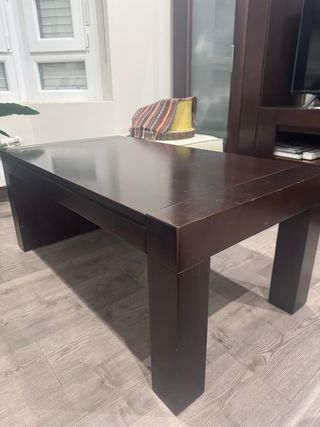 Mesa de centro de madera