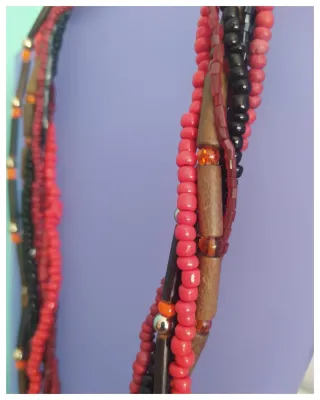 3X2 COLLAR MULTIHILOS ESTILO ÉTNICO