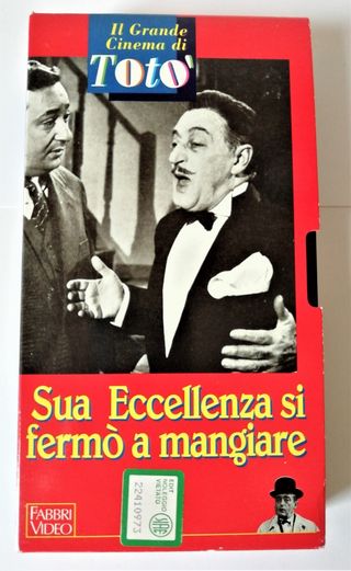 VHS Totò - 20 film + 31 omaggio