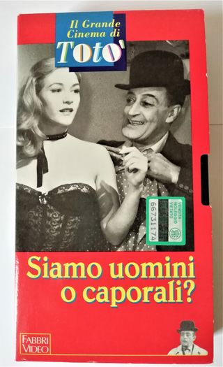 VHS Totò - 20 film + 31 omaggio