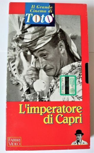 VHS Totò - 20 film + 31 omaggio