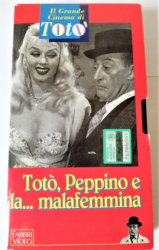 VHS Totò - 20 film + 31 omaggio