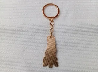 Pastor Alemán pack: Cartel de madera + Llavero