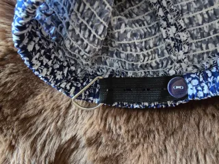 Falda pantalón corta floral azul