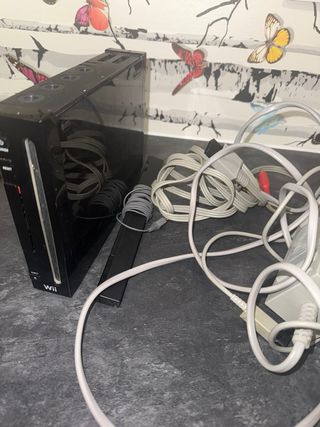 Consola Wii Negra Nintendo