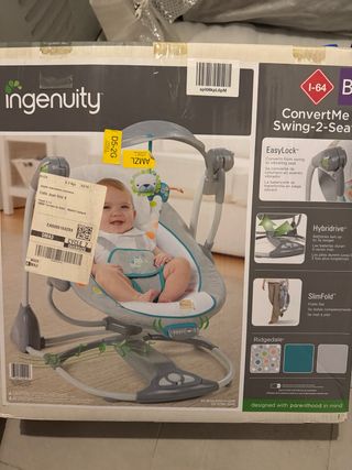 Hamaca Mecedora Ingenuity ConvertMe