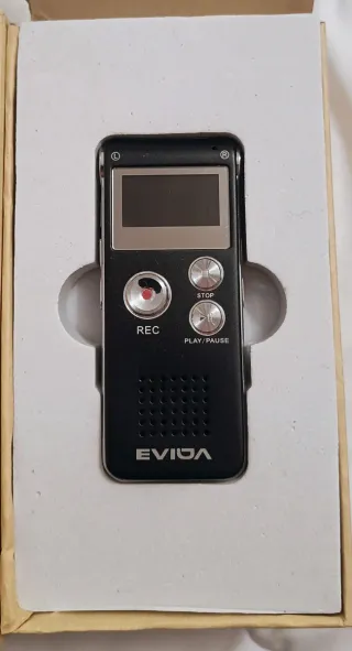 Grabadora de voz Evistr EVIDA negro
