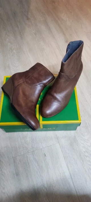 Botines mujer Pitillos marrones