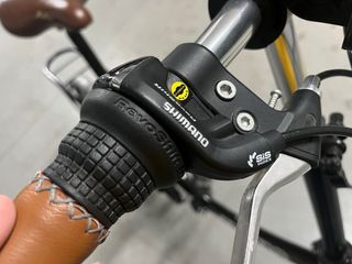 Bicicleta plegable Moma negra