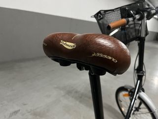 Bicicleta plegable Moma negra