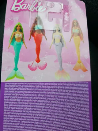 Muñeca Barbie Sirena Original