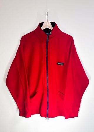 Polo Sport Ralph Lauren Forro polar rojo 90s