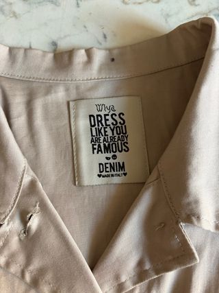 Giacca beige donna maniche a campana