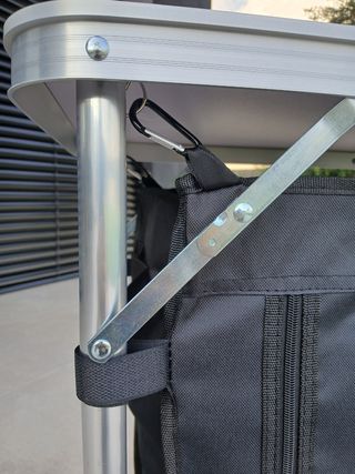 Mueble de cocina plegable para camping