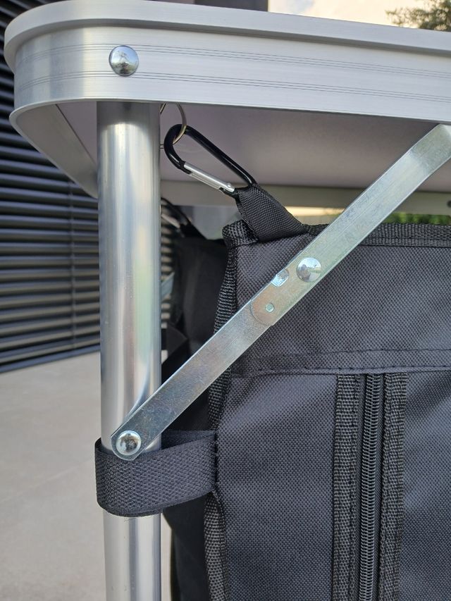 Mueble de cocina plegable para camping