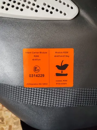 Sillita de coche grupo 0