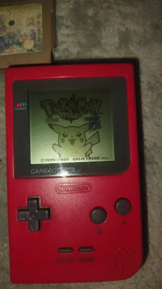 Nintendo Game Boy Pocket Rossa