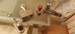 Lote de 4 antigüedades de oficina