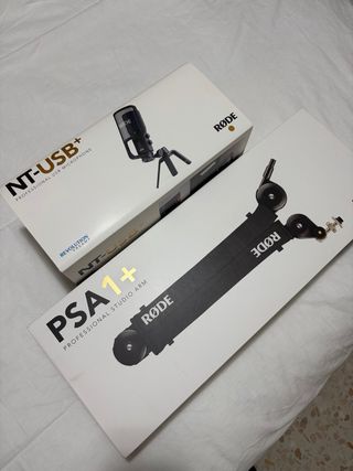 Pack Rode NT-USB+ y brazo PSA1+