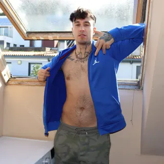 Sudadera Jordan Azul Talla M