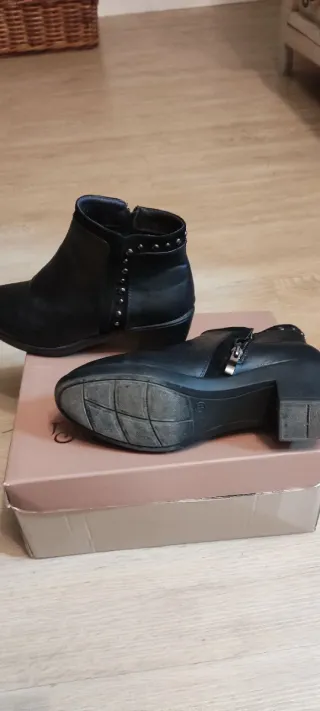 Botines negros mujer Baller