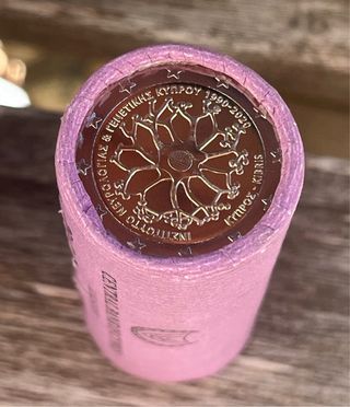 Moneda 2€ Chipre 2020 Genética Neuronal