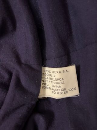 Cazadora de piel marrón Unisex