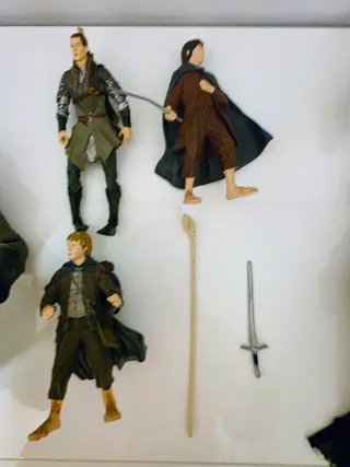 ​Colección 18 Figuras El Señor de los Anillos
