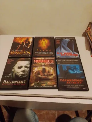 Lote 12 film horror DVD