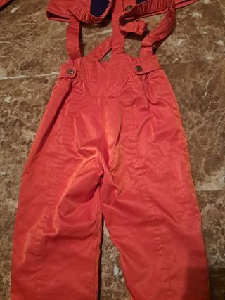 Conjunto pantalón y chaqueta de esquí mujer t 38