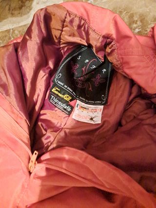 Conjunto pantalón y chaqueta de esquí mujer t 38