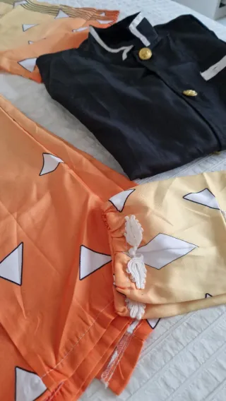 Cosplay Zenitsu de Demon Slayer